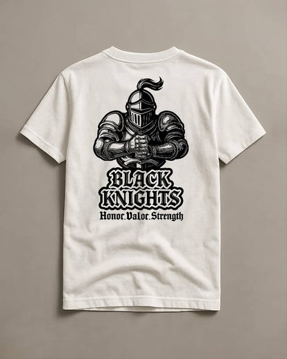 White Black knights Tee