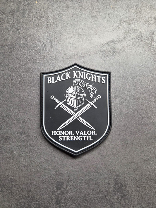 Black Knights Schild Patch