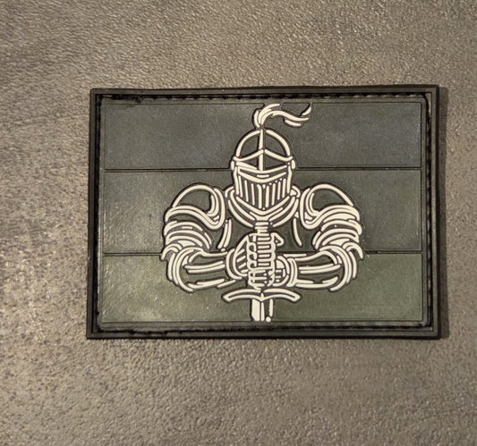 Black Knights symbols patches