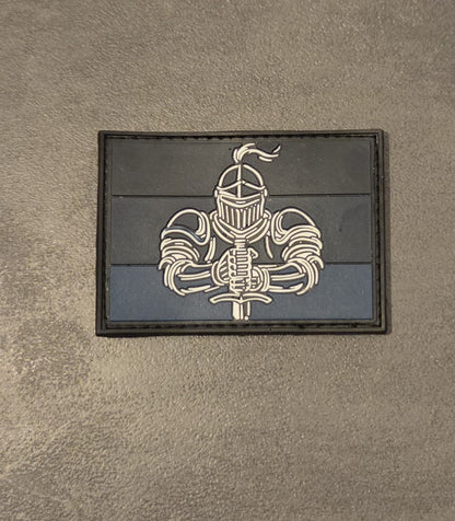 Black Knights symbols patches